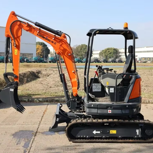 Excavatrice compacte de marque Lonking, haute efficacité, écologique et avancée pour les travaux de terrassement de construction - Product Image 1