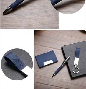 <b>Best</b> Selling Items Custom Color Business <b>Card</b> Box Keychain Pen Series Set for Office Corporate Welcome Birthday Gifts for <b>Men</b> - Product Image 6