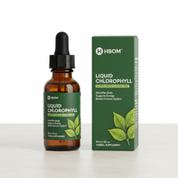 Gouttes de chlorophylle de spiruline végétalienne naturelle OEM - Détoxification, amélioration de l'énergie et renforcement du système immunitaire