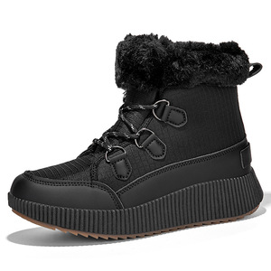 <span class=keywords><strong>Bottes</strong></span> d'hiver en coton pour l'extérieur, à semelle épaisse, pratiques pour la <span class=keywords><strong>chasse</strong></span> au canard, doublées de fourrure pour plus de confort - Product Image 2