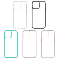 Étui de téléphone portable en TPU rigide transparent en acrylique pour iPhone 17 16 15, étui pour iPhone Pro Max