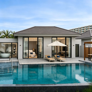 Casa Prefabricada <span class=keywords><strong>de</strong></span> Estructura <span class=keywords><strong>de</strong></span> Acero Ligero, <span class=keywords><strong>Precio</strong></span> Bajo, Nuevo Estilo, Villa Prefabricada <span class=keywords><strong>de</strong></span> Lujo <span class=keywords><strong>para</strong></span> Vacaciones, Estructura <span class=keywords><strong>de</strong></span> Taller en Venta - Product Image 6