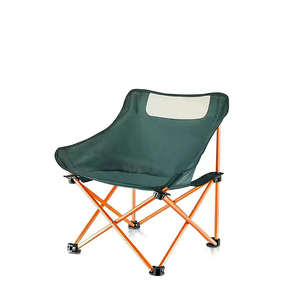 <b>Outdoor</b> Camping Barbecue Picnic Fishing Beach Modern Oxford Fabric Foldable <b>Recliner</b> Moon <b>Chair</b> Casual Portable Custom Custom - Product Image 1