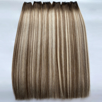 Haiyihair  Beauty  Double Drawn  Premium Remy Human Hair Balayage Color  Genius Weft # Prix d'usine Harbin pour usage en salon