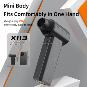 Quạt Turbo Máy sấy tóc chạy điện Động cơ không chổi than có thể điều chỉnh 3 tốc độ Sạc Type-C tốc độ cực cao để sấy khô xe hơi Loại bỏ tuyết - Product Image 5