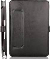 Housse de protection pour ordinateur portable moderne, légère et portable, en cuir PU de qualité supérieure, avec bande transparente