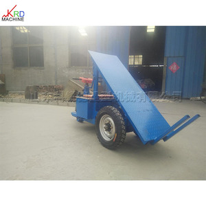 <b>Flatbed</b> Brick Pulling <b>Truck</b> Hand Operated Self Unloading Transportation Kiln Factory Carrier Construction Brick Du - Product Image 2