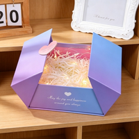 Boîte cadeau personnalisée à double porte et ouverture frontale, gaufrée, pour emballages de soins de la peau et de cosmétiques - Présentation artisanale