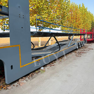 Semi-remorque porte-voitures de haute qualité à 3 essieux pour le transport de conteneurs de 20 pieds et 40 pieds - Product Image 6