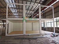 Maison prédécoupée de luxe, conteneur détachable, pré-assemblée, pour bricolage