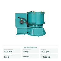 Centrifugeuse à décharge supérieure anti-explosion personnalisable pour le traitement des matériaux dangereux
