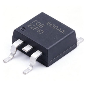 FQB22P10TM ซัพพลายเออร์ชิ้นส่วนอิเล็กทรอนิกส์แท้ ทรานซิสเตอร์ MOSFET P-CH 100V 22A D2PAK - Product Image 1