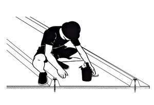 14 #   <span class=keywords><strong>Viti</strong></span> autoforanti in acciaio <span class=keywords><strong>inox</strong></span> impermeabili e antigraffio a doppio filetto grossolano per fissaggio punta tetto 50mm - Product Image 4