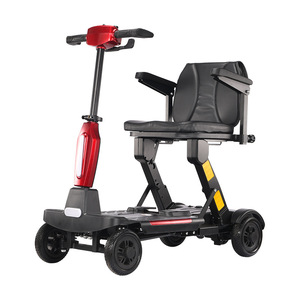 Scooter électrique à quatre roues, léger, en alliage d'aluminium, véhicule d'assistance haut de gamme pour personnes âgées, vitesse maximale de 16 mph - Product Image 1
