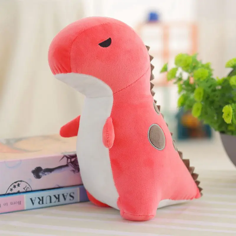 Pillows wholesale price for sale 30 cm Plush Toy Animal Dolls For Children doll triangle dinosaur plush creative toys