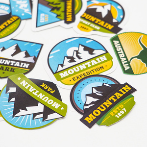 Custom Personalized Adhesive Vinyl Waterproof Stickers Individual Die Cut Logo Label for Promotion Cartoon Sticker - Product Image 3