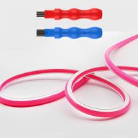 Tira de Neón LED Flexible de 8x10mm, Directo de Fábrica, para Señalización y Decoración