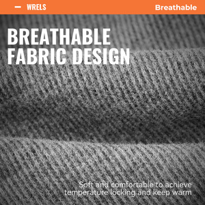 عصابة رأس رياضية مرنة من ماركة WRELS، مضادة للانزلاق وماصة للرطوبة، مع غطاء للأذنين للتدفئة في الشتاء - Product Image 2