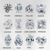 100% Diamantprüfer-geprüfte, im Labor gezüchtete HPHT CVD Melee-Diamanten 0,8~4,8mm Kleine Größe Laborgezüchtete Diamanten Großhandel