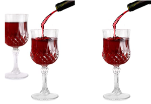 Verres à vin en <span class=keywords><strong>plastique</strong></span> élégants, verres à vin jetables en <span class=keywords><strong>plastique</strong></span> <span class=keywords><strong>dur</strong></span> pour les fêtes et les mariages pour servir du champagne et du vin - Product Image 2