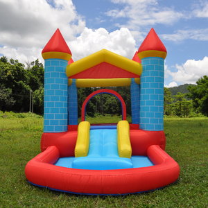 Castillo inflable de tela Oxford, juguetes combinados, casa que rebota multifuncional, combinaciones de paredes de escalada inflables - Product Image 2