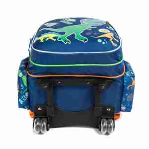 <span class=keywords><strong>Mochila</strong></span> Escolar con <span class=keywords><strong>Ruedas</strong></span> de <span class=keywords><strong>Dinosaurio</strong></span> Verde, <span class=keywords><strong>Mochila</strong></span> Escolar con <span class=keywords><strong>Ruedas</strong></span> Personalizada con Dibujos Animados - Product Image 4