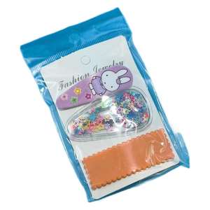Barrettes pour enfants mignonnes et adorables, pinces pour franges latérales et pinces pour cheveux effilés. Disponible en quantités de 1 à 2 yuans. - Product Image 1