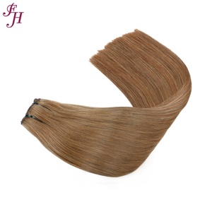 Extensiones de Cabello Humano con Clip FH One Piece, Coloridas # Extensiones de Cabello con Clip de 8 y 24 Pulgadas, Cabello Natural con Cutícula Alineada - Product Image 2
