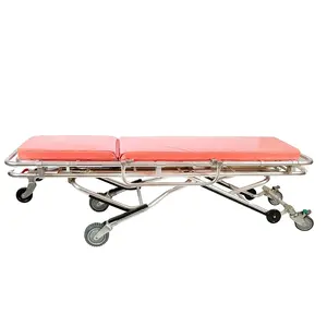 Alloy Folding Stretcher For Medical Use For Ambulance And Fire Truck Hospital Beds Wounded Transfer Wounded