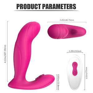 S-HANDE Wearable Women <strong>Vibrator</strong> with Remote Control and 9 Vibration Patterns for Hands-free G-spot <strong>Clit</strong> <strong>Vibrator</strong> for Female - Product Image 4