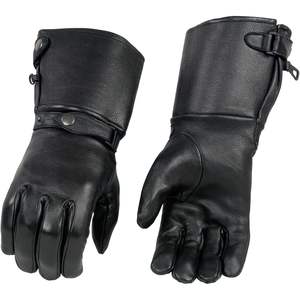 2025 Men's SH857 Black Deerskin Thermal Lined Gauntlet <b>Gloves</b> Leather <b>Gloves</b> & <b>Mittens</b> - Product Image 1