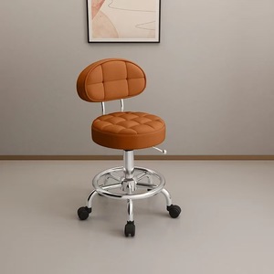 High Quality Modern Style <b>Barber</b> <b>Chair</b> for Beauty Salon Comfortable Leather Seat with Steel and Metal Frame Salon Furniture - Product Image 6