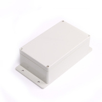 Boîtier en plastique ABS extérieur personnalisable, montage mural, type IP66, boîte de jonction étanche, boîtier pour instruments électroniques