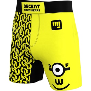 Shorts MMA respirants en Spandex/Polyester de qualité supérieure, cordon de serrage élastique, impression par sublimation de logo personnalisé, unisexe adulte, taille basse - Product Image 2