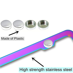 Cầu Vồng tấm giấy phép bao gồm khung tấm giấy phép Người Đồng Tính Cầu Vồng niềm tự hào cờ tấm giấy phép chủ - Product Image 3