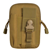 EDC Tactical Waist Phone Pouch Bag pour l'extérieur Camping Escalade Chasse