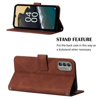 Étui portefeuille en cuir PU avec rabat pour Tecno Camon K17 15 19 20 30 30s 40 Pro Premier – Housse de protection pour téléphone portable