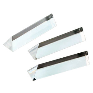 Prisma <span class=keywords><strong>Triangular</strong></span> Gelsonlab HSPO-060 em Cristal <span class=keywords><strong>K9</strong></span> de Alta Clareza para Ensino de Espectro de Luz e Fotografia - Product Image 2