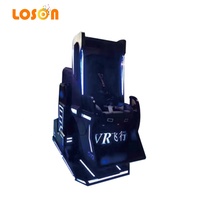 Dynamique 360 720 degrés vol 3d 9d vidéos VR chaise rotative simulateur Machine de jeu équipement réalité virtuelle