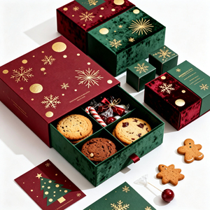 Stylish Printed Gift <b>Box</b> Unique Pattern Paper <b>Box</b> For Festival Celebration Surprise Gift <b>Pack</b> - Product Image 5