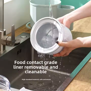 Petite <span class=keywords><strong>machine</strong></span> à glace à fruits automatique pour la maison, mini <span class=keywords><strong>machine</strong></span> à glace pour enfants, <span class=keywords><strong>machine</strong></span> à faire des cornets de glace DIY, robot culinaire <span class=keywords><strong>Cuisinart</strong></span> - Product Image 5