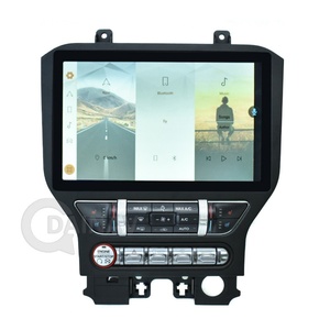 Radio para Auto con Android 12 para Ford Mustang 2014-2021, Pantalla Vertical de 12.1 Pulgadas, Navegación GPS, Reproductor Multimedia de DVD Estéreo para Auto - Product Image 1