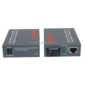 Bộ Thu Phát Sợi 10/100/1000M Ethernet <span class=keywords><strong>SM</strong></span> MM SC Rj11 Rj45 Gigabit Công Nghiệp 40Km 60Km 80Km Sợi Quang Media Giá Chuyển Đổi - Product Image 2