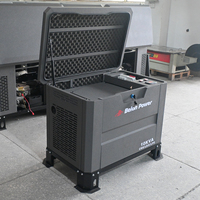 Générateur silencieux multi-carburant 8KVA au gaz naturel et au propane avec ATS intégré, châssis en acier, approvisionnement en vrac 5KVA 6KVA 10KVA