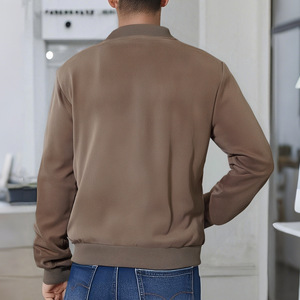 Chaqueta de Gamuza para Hombre Dongfei, con Cierre, Manga Larga, Resistente al Viento, Informal, para Primavera y Otoño - Product Image 4