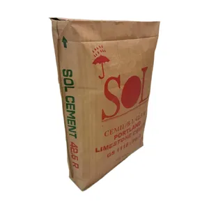 50kg Bag Hot Sale Wholesale Custom 50kg Empty PP Woven Packaging Cement Bag