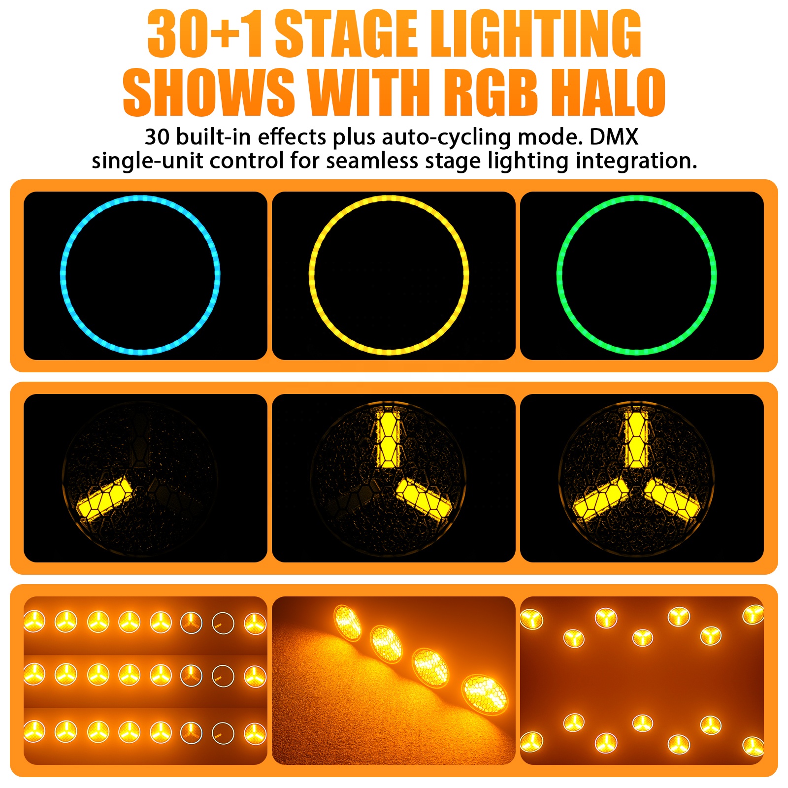 stage led pixel blinder