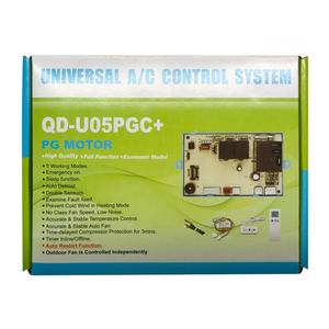 QUNDA <span class=keywords><strong>QD</strong></span>-<span class=keywords><strong>U05PGC</strong></span> + système de contrôle de climatiseur fendu universel carte électronique carte PC PG pièces d'échange de chaleur de réfrigération - Product Image 1