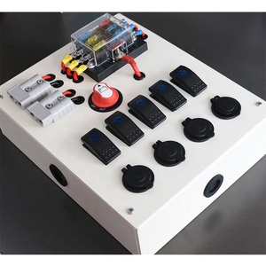 12V DISTRIBUTION BOX Power Distribution Equipment Control Box For 4WD Boats Caravans