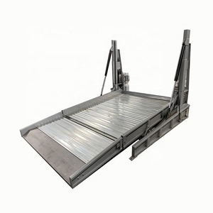Plafond bas 2 voiture garage stockage empileur deux poteaux <span class=keywords><strong>inclinable</strong></span> hydraulique/incliné élévateur de stationnement ascenseur de parc - Product Image 2